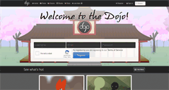 Desktop Screenshot of hyunsdojo.com